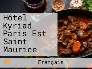 Hôtel Kyriad Paris Est Saint Maurice