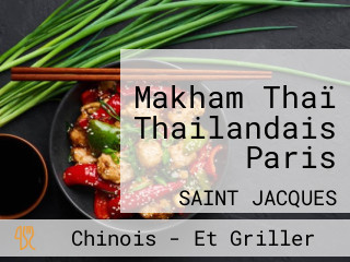 Makham Thaï Thailandais Paris