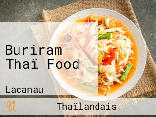 Buriram Thaï Food