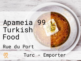 Apameia 99 Turkish Food