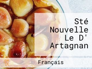 Sté Nouvelle Le D' Artagnan