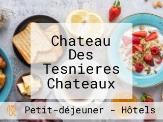 Chateau Des Tesnieres Chateaux Hotels De France