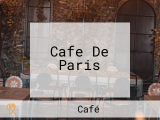 Cafe De Paris