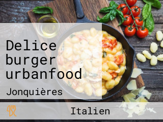 Delice burger urbanfood