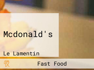 Mcdonald's