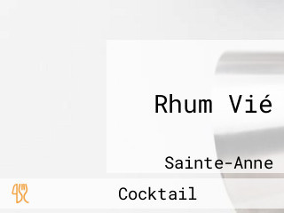 Rhum Vié