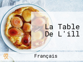 La Table De L'ill