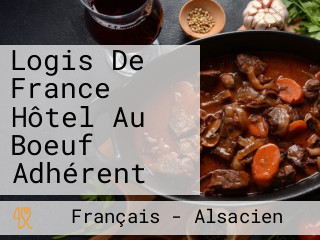 Logis De France Hôtel Au Boeuf Adhérent