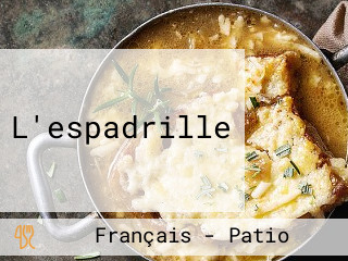 L'espadrille