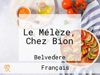 Le Mélèze, Chez Bion