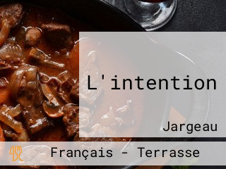 L'intention