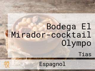 Bodega El Mirador-cocktail Olympo