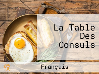 La Table Des Consuls