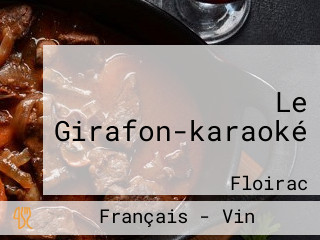 Le Girafon-karaoké