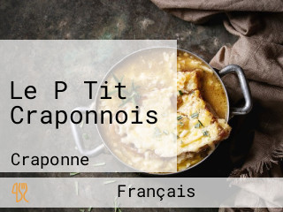 Le P Tit Craponnois