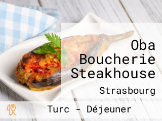 Oba Boucherie Steakhouse