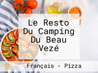 Le Resto Du Camping Du Beau Vezé