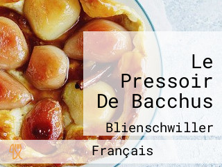 Le Pressoir De Bacchus