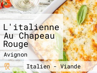 L'italienne Au Chapeau Rouge