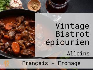 Vintage Bistrot épicurien