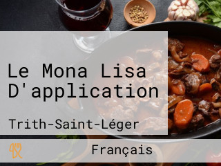 Le Mona Lisa D'application