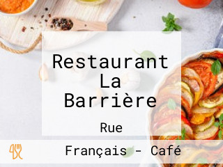 Restaurant La Barrière