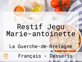 Restif Jegu Marie-antoinette