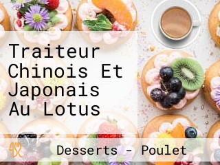 Traiteur Chinois Et Japonais Au Lotus