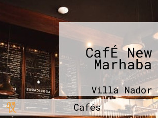 CafÉ New Marhaba