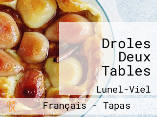 Droles Deux Tables