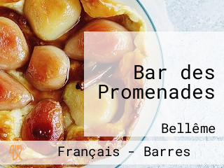 Bar des Promenades