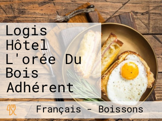 Logis Hôtel L'orée Du Bois Adhérent