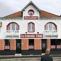 La Cervoise TiÈde Estaminet, À BiÈres, Restauration.