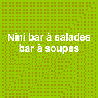 Nini, bar a salades, bar a soupes