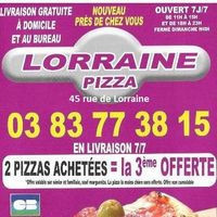 Lorraine Pizza LunÉville